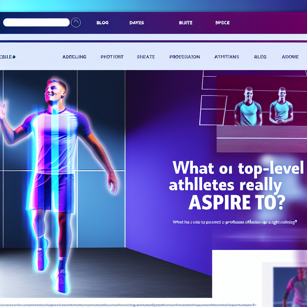 Professional illustration for blog section about What Does Ronaldo Really Want?. Color palette: purple and blue gradient. The